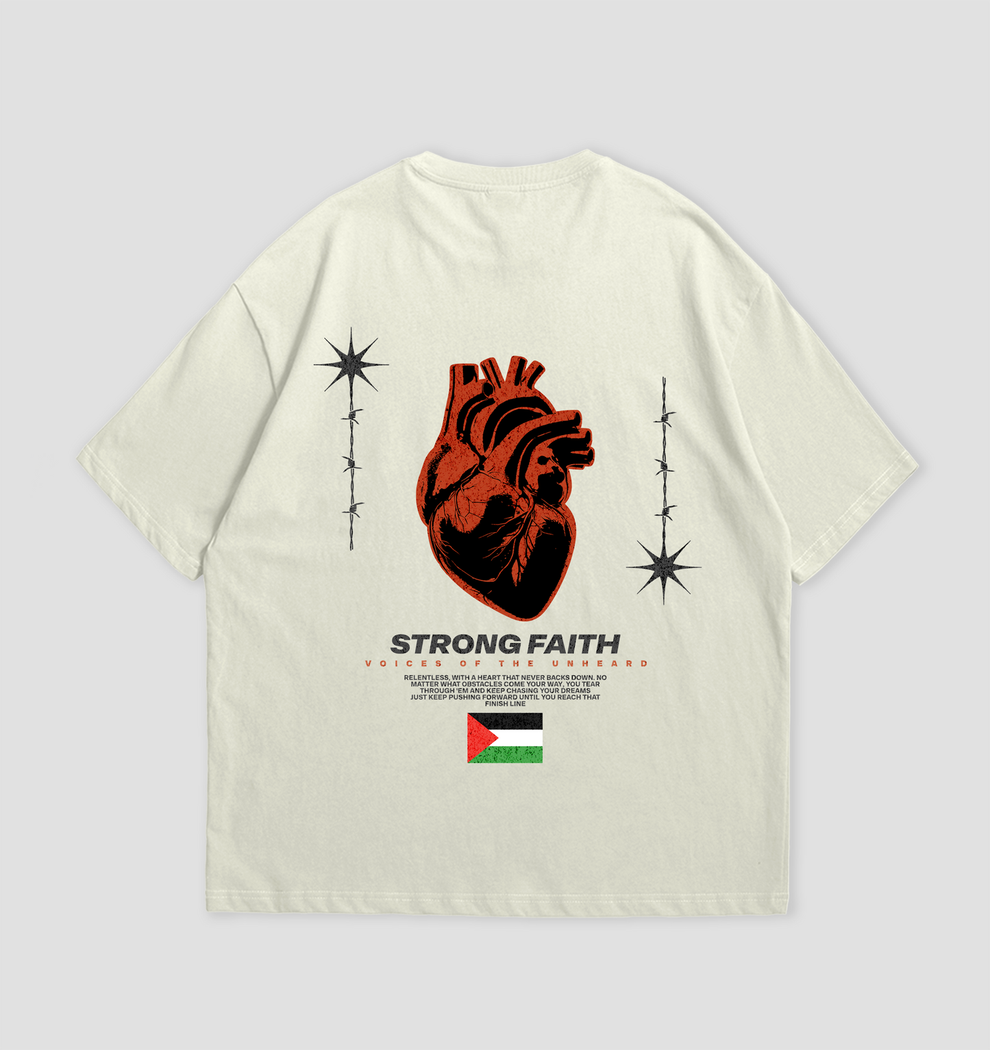 DETERMINATION OVERSIZED T-SHIRT