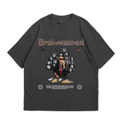 BRAINWASHED OVERSIZED T-SHIRT