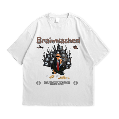 BRAINWASHED OVERSIZED T-SHIRT