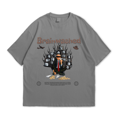 BRAINWASHED OVERSIZED T-SHIRT