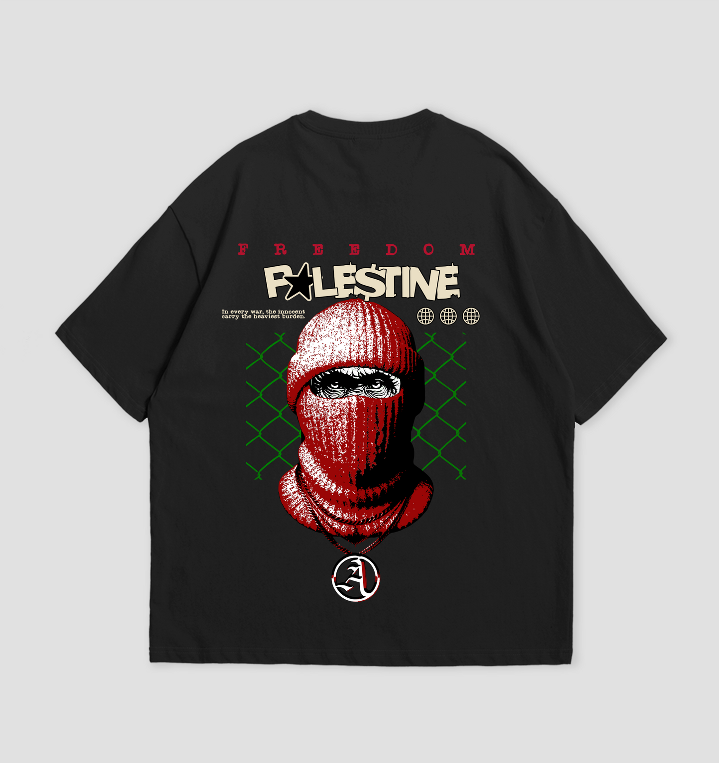 WARRIOR OVERSIZED T-SHIRT