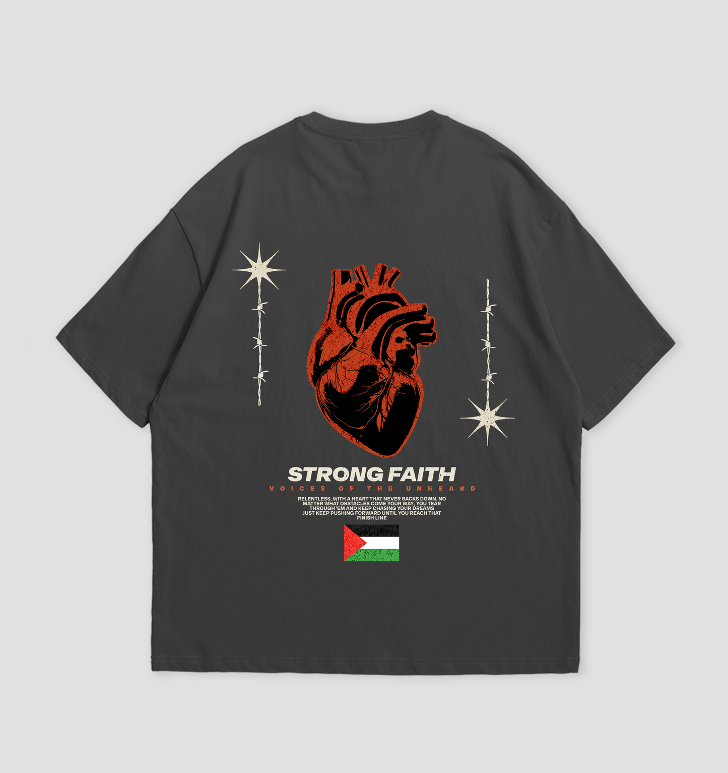 DETERMINATION OVERSIZED T-SHIRT